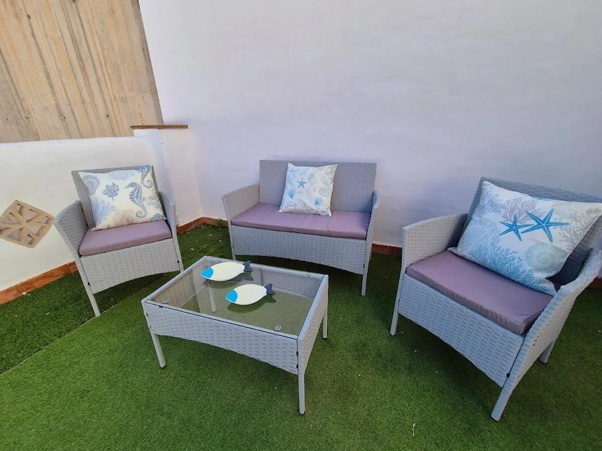 公寓 La Casita Azul Close To The Beach 阿尔姆尼卡