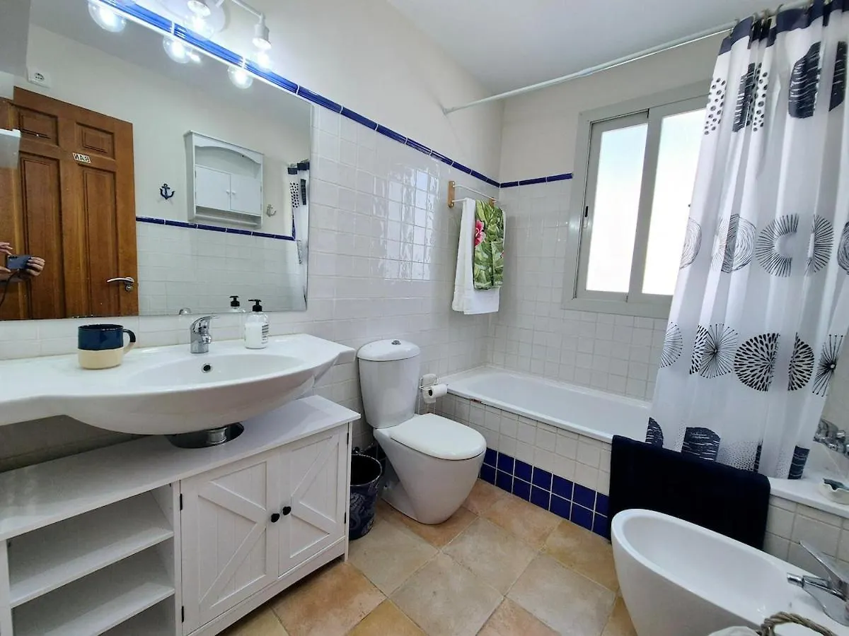 公寓 La Casita Azul Close To The Beach 阿尔姆尼卡 西班牙