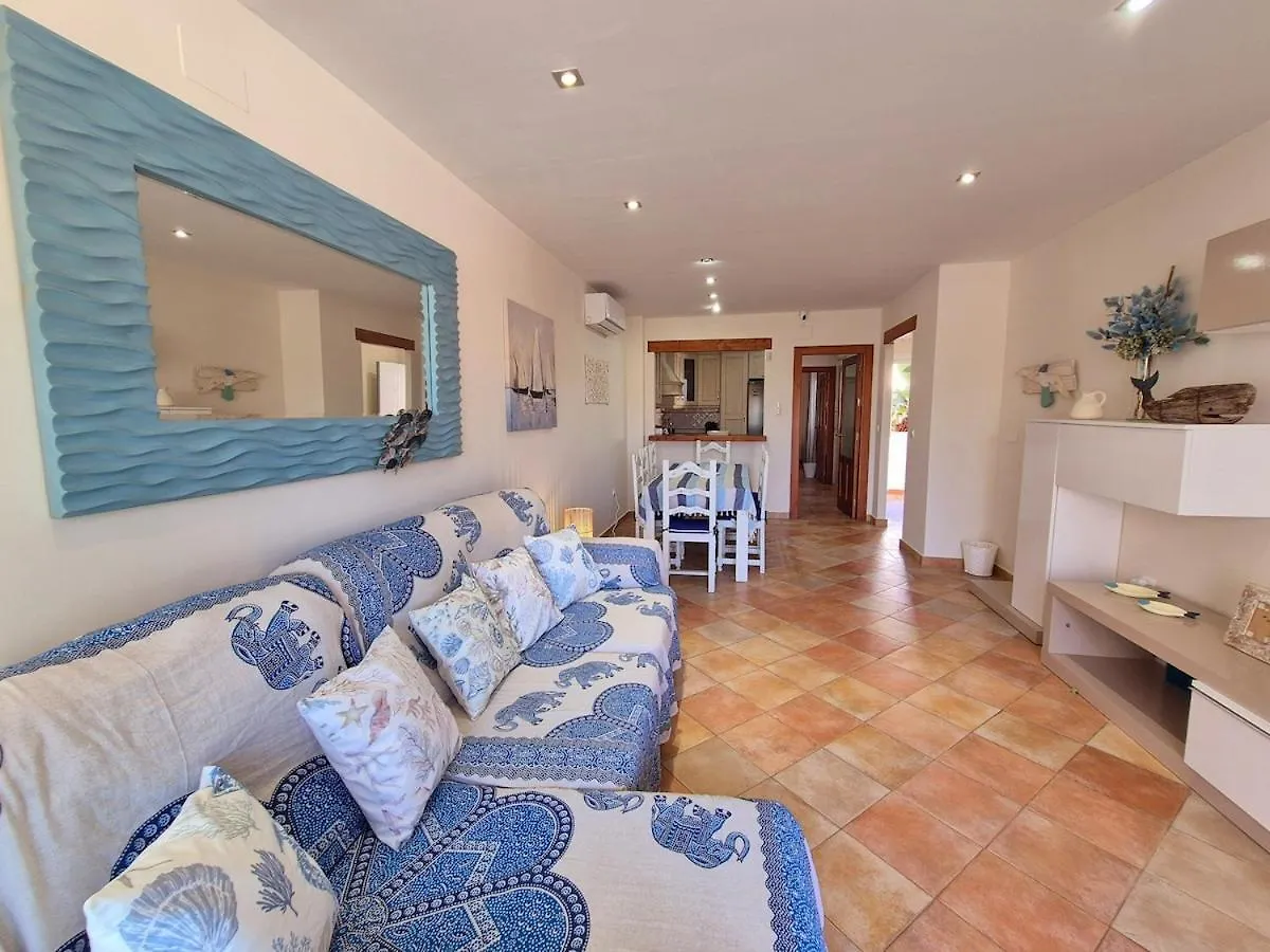 公寓 La Casita Azul Close To The Beach 阿尔姆尼卡 西班牙